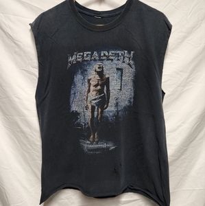 Megadeth cutoff shirt